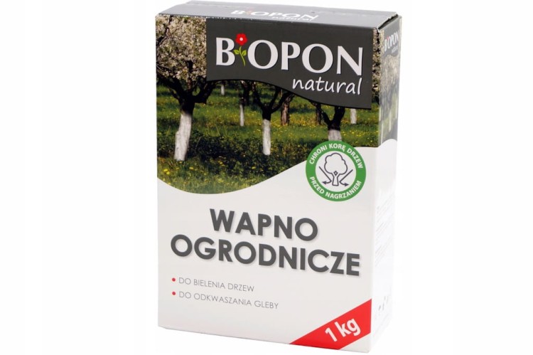 Nawóz wapno Biopon proszek 1 kg 1 l