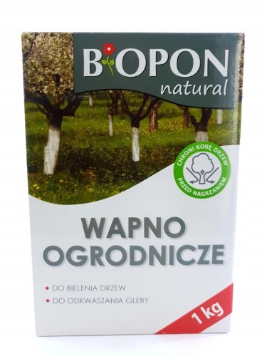 Nawóz wapno Biopon proszek 1 kg 1 l