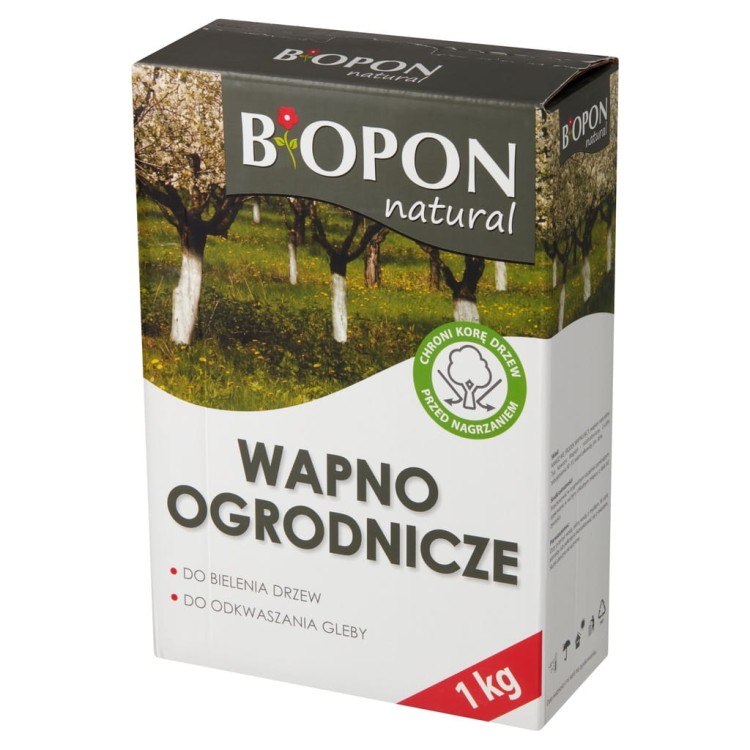 Nawóz wapno Biopon proszek 1 kg 1 l