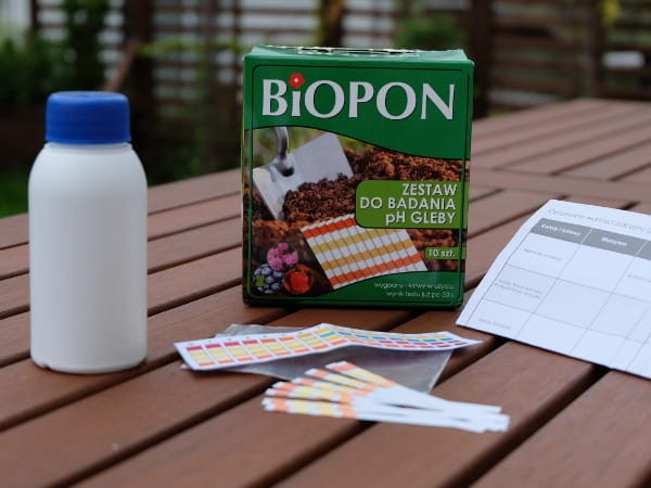 Zestaw do badania pH gleby Biopon 1687