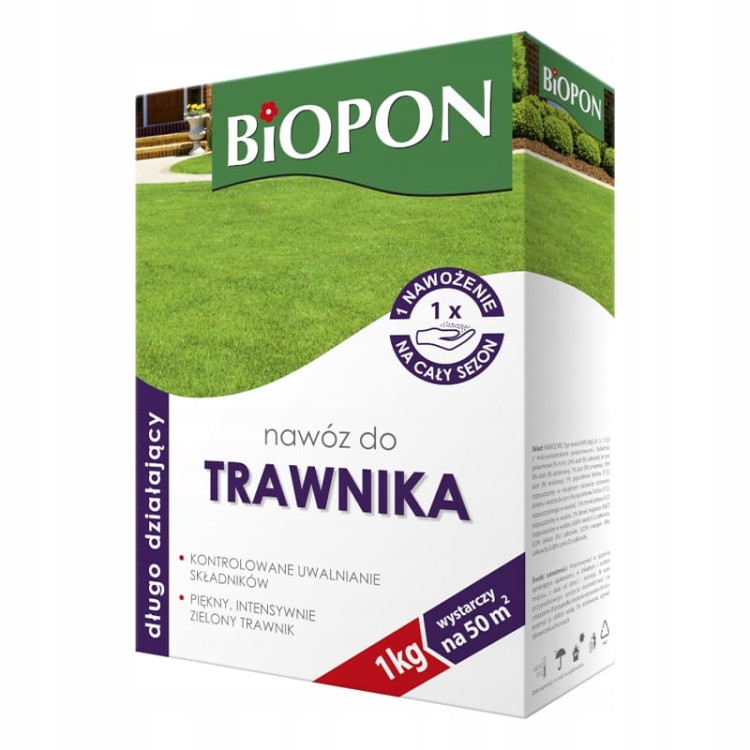 Nawóz wieloskładnikowy Biopon granulat 1 kg 5 l