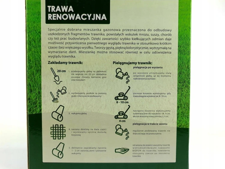 Trawa Biopon 20 m² 0,5 kg