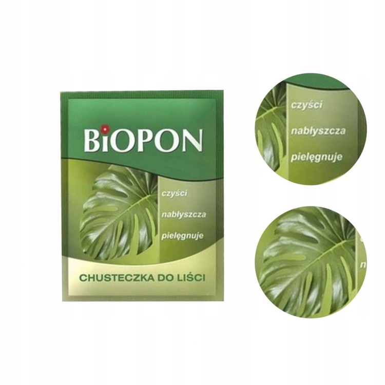 BIOPON Chusteczka do liści 1 sztuka