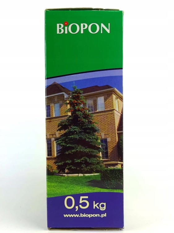 TRAWA DEKORACYJNA BiOPON nasiona traw 0,5kg - 20m²