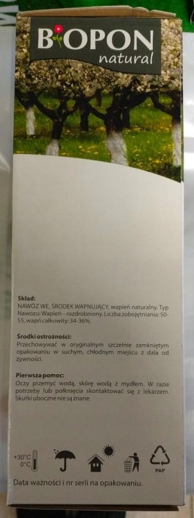 Nawóz wapno Bros proszek 3 kg