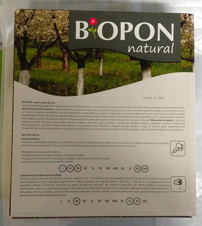 Nawóz wapno Bros proszek 3 kg