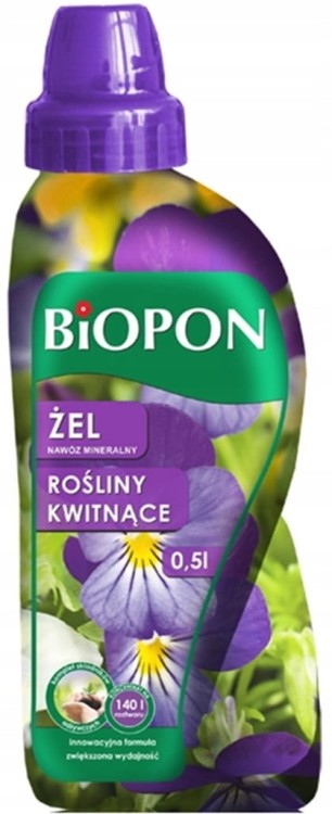 Nawóz wieloskładnikowy do roślin kwitnących Bros żel 0,58 kg 0,5 l