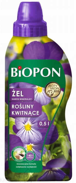 Nawóz wieloskładnikowy do roślin kwitnących Bros żel 0,58 kg 0,5 l