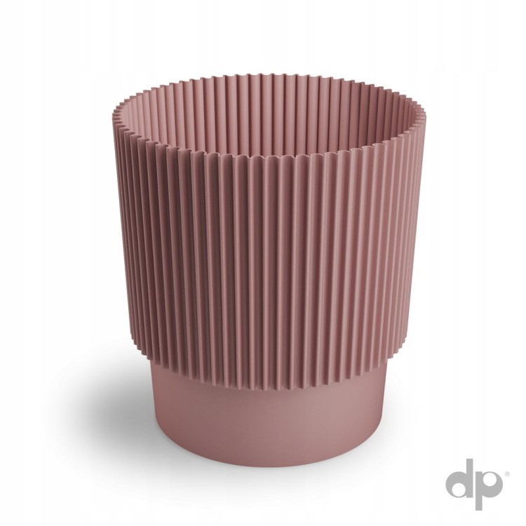 Doniczka Osłonka plastikowa Elsa 17 cm złota