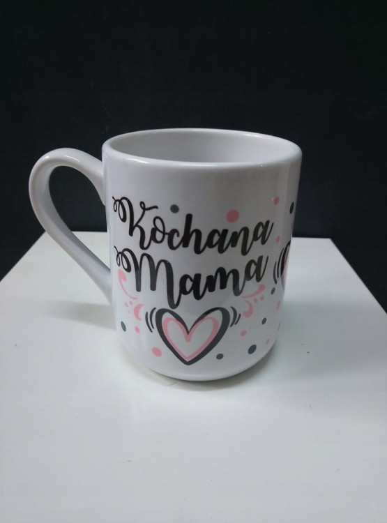 Kubek Kochana Mama 300ml Prezent na Dzień Matki w Pudełku