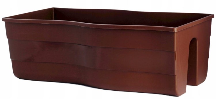 Doniczka tworzywo sztuczne beżowy Form-Plastic 58,5 cm x 29 x 20 cm