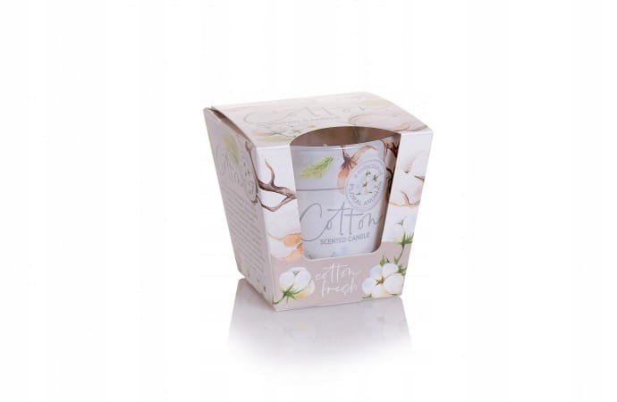 Świeca zapachowa w szkle Cotton Bartek Candles  15g 30h