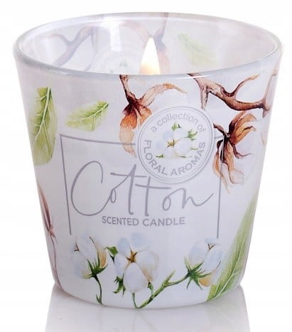 Świeca zapachowa w szkle Cotton Bartek Candles  15g 30h