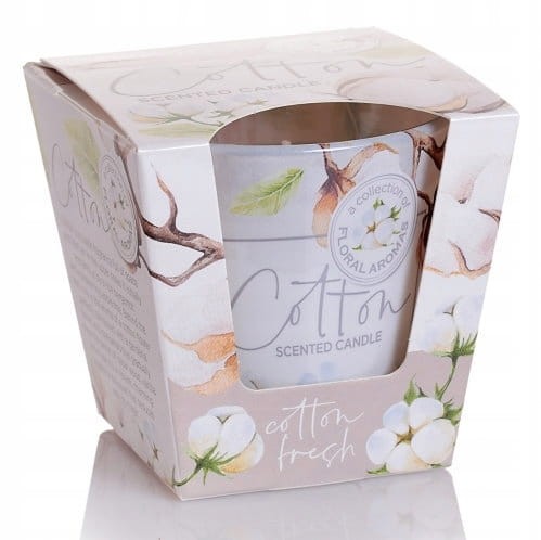 Świeca zapachowa w szkle Cotton Bartek Candles  15g 30h