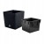 Doniczka Rato Low Antracyt Prosperplast 40 x 40,8 cm