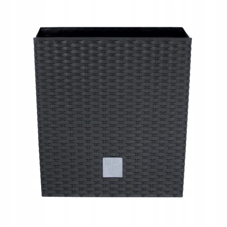 Doniczka Rato Low Antracyt Prosperplast 40 x 40,8 cm