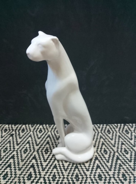Figurka Pantera Porcelana wys.36 cm