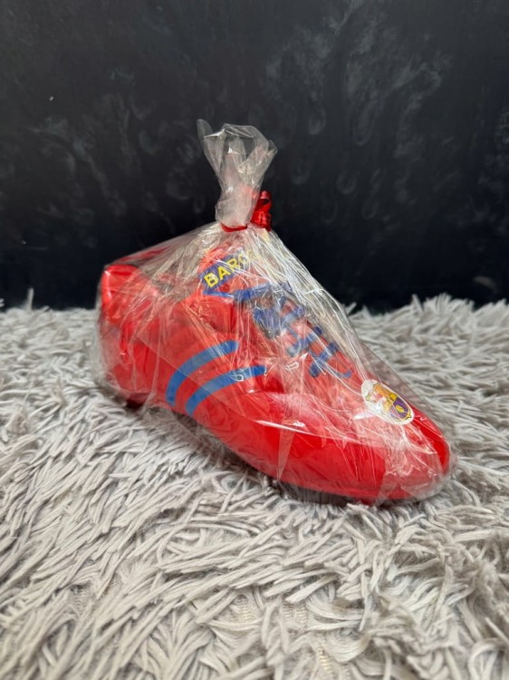 Skarbonka Ceramiczna But FC Barcelona 23 cm Piłkarski Prezent dla Kibica