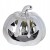 Lampion dynia ceramika Ewax 11 cm