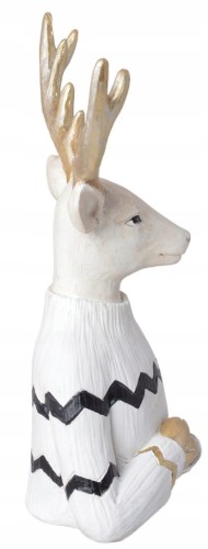 Świąteczna figurka popiersie RENIFERA 1szt