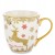 Kubek porcelanowy świąteczny 560ml biało-złoty z reniferem – prezent święta