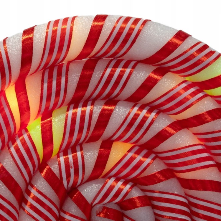 DEKORACJA ŚWIETLNA ŚWIĄTECZNA LIZAK LED OZDOBA 25 X 57 CM