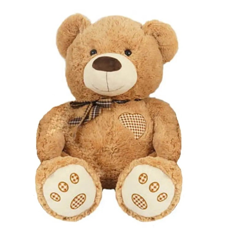 Maskotka Miś Bobby 65 cm Miodowy Duży Pluszowy Miś Przytulanka